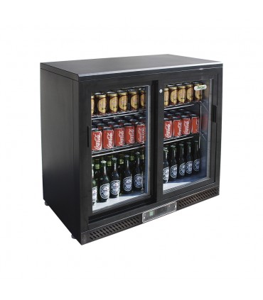 Vitrină frigorifică orizontală băuturi G-BC2PS, 223 Litri, +2°C/+10°C, 920x535x920mm, 2 uși glisante