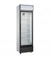Vitrină frigorifică verticală Scandomestic cu panou luminos SD417E, 280/317 litri, 0-10°C, 5 rafturi
