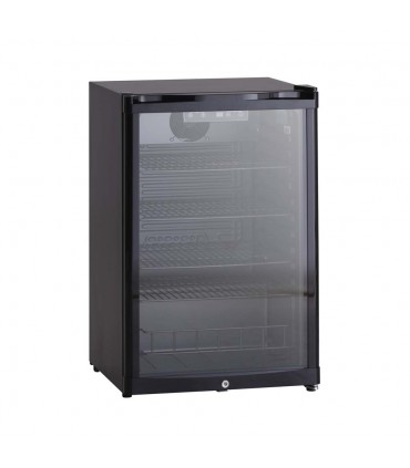 Vitrină frigorifică DKS142BE, neagră, 115 Litri, 0°C/+10°C, 550x540x845mm