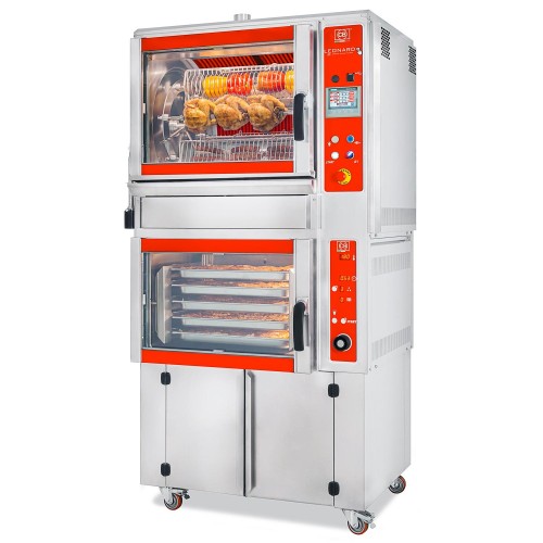 Linie de gătit CB² - bucătărie completă modulară 1mp, LEONARDO 600/6 + FCE5-UM PR9