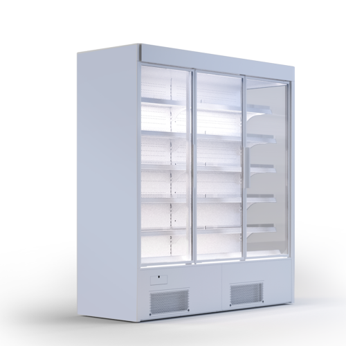 Vitrină frigorifică verticală VARIANT 70H.DU, uși batante, +1/+10ºC, răcire ventilată, L1070mm, R290, 0.62kW, Igloo
